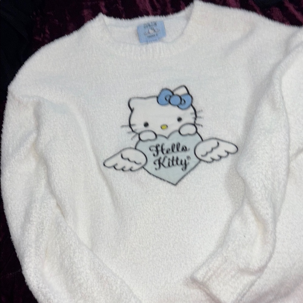Hello Kitty White Sweater